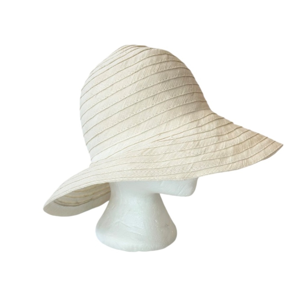 August Hat Company Natural Linen Hat